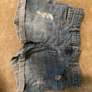 Gap boyfriend jean shorts